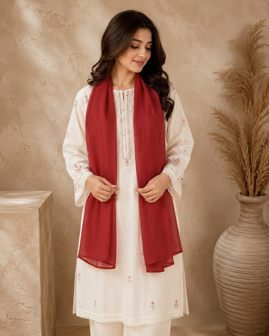 Graceful Chiffon 1-Piece Scarf