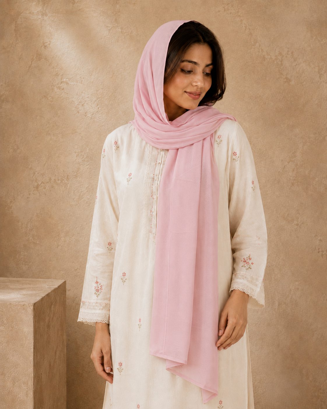 Graceful Chiffon 1-Piece Scarf