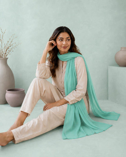 Graceful Chiffon 1-Piece Scarf