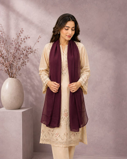 Graceful Chiffon 1-Piece Scarf