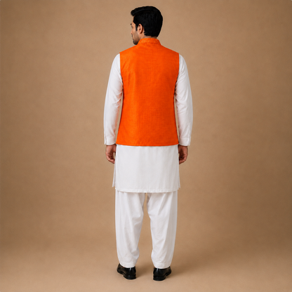 Aftab Embroidered Waistcoat