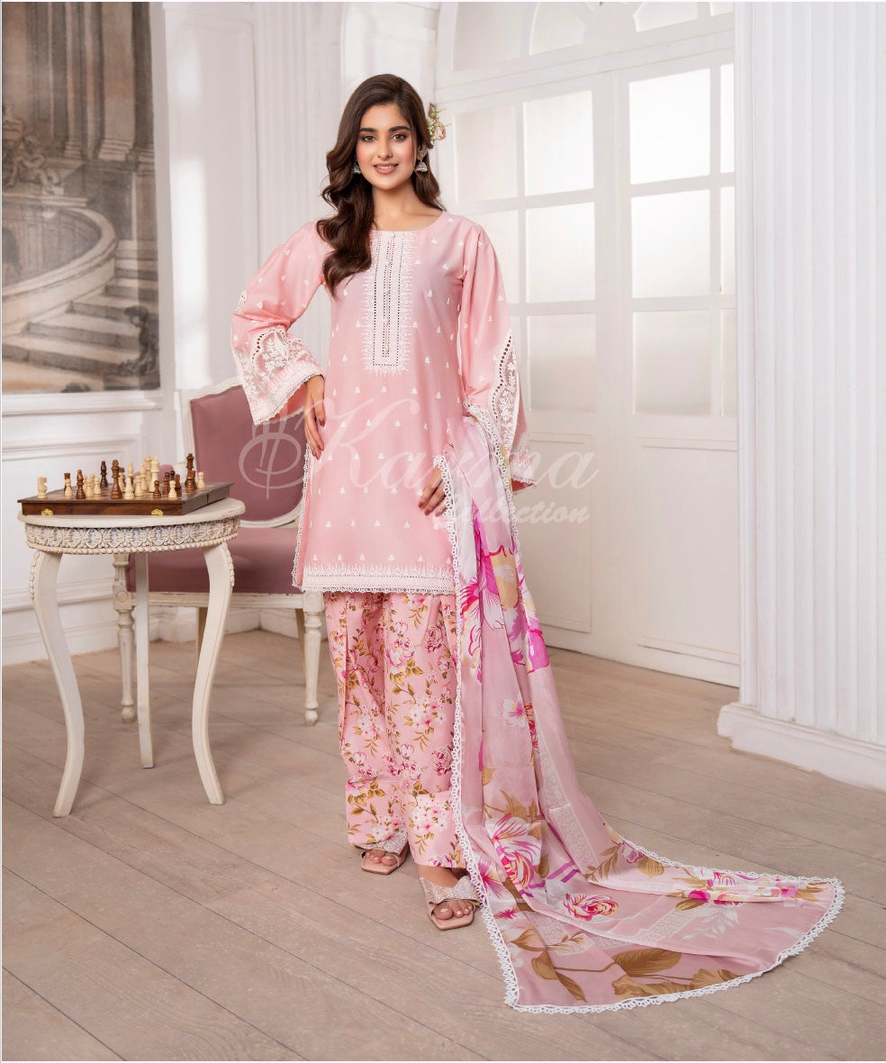 The Pale Petal Farshi Shalwar Suit