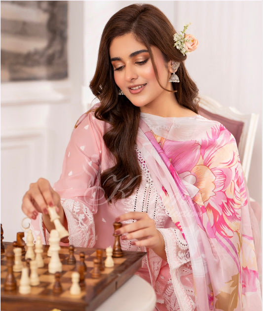 The Pale Petal Farshi Shalwar Suit